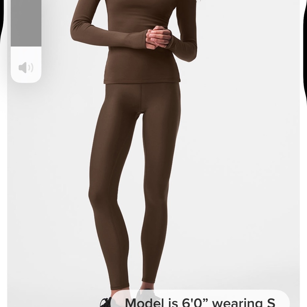 ALO Yoga Chocolate Brown Women's Leggings